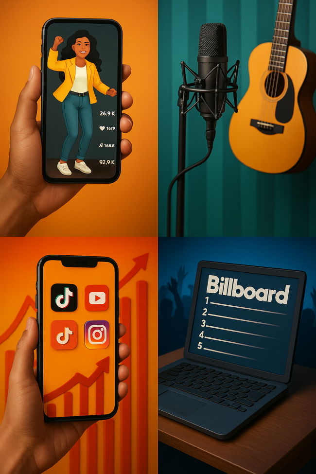 Social media music careers, TikTok made me famous